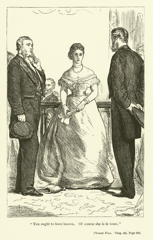Illustration til Phineas Finn af Anthony Trollope af John Everett Millais