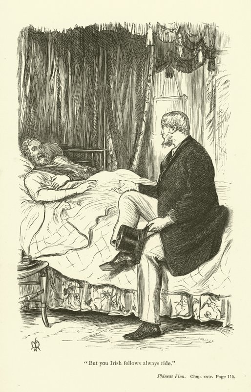 Illustration til Phineas Finn af Anthony Trollope af John Everett Millais
