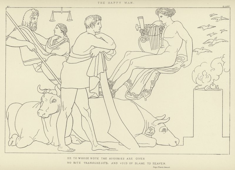 Den glade mand af John Flaxman