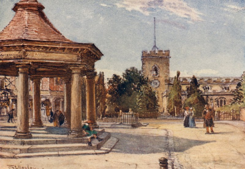 Enfield (farve litho) af John Fulleylove