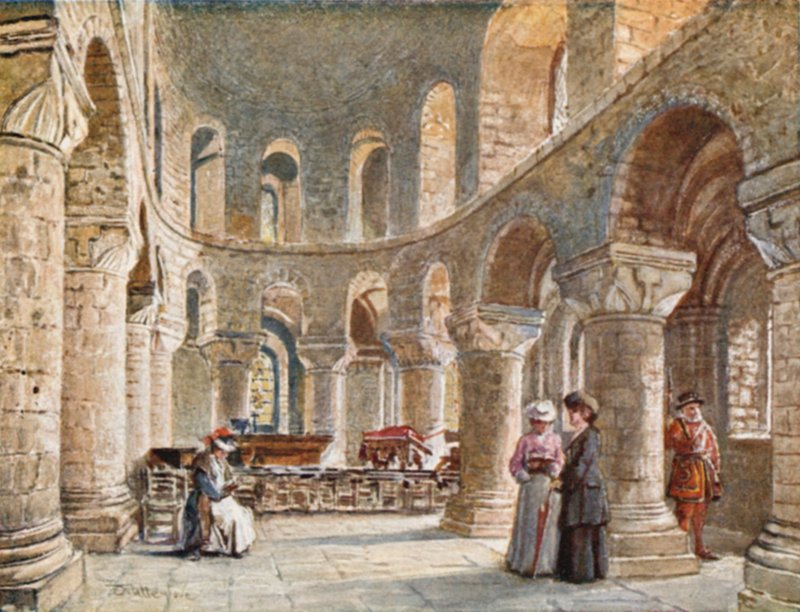 Norman Chapel of St. John, i tårnet af John Fulleylove
