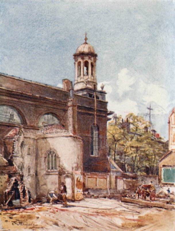 Nyligt opdaget Apse of All Hallow