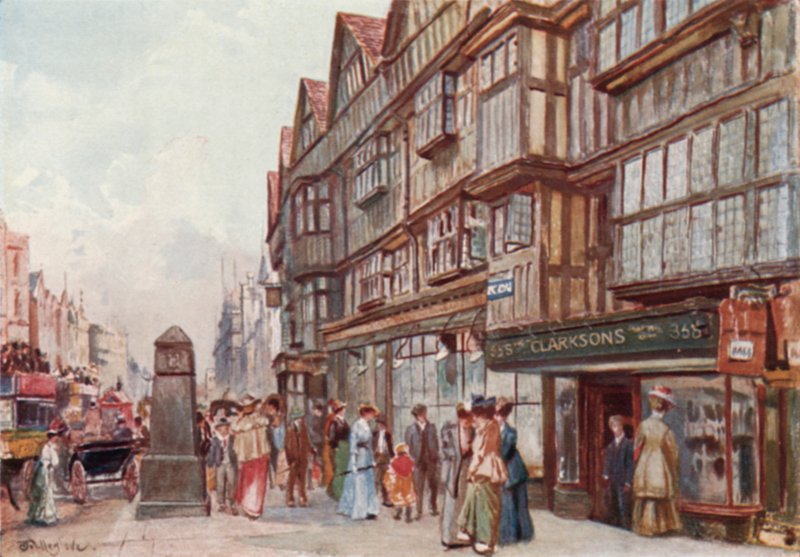 Staples Inn, High Holborn af John Fulleylove