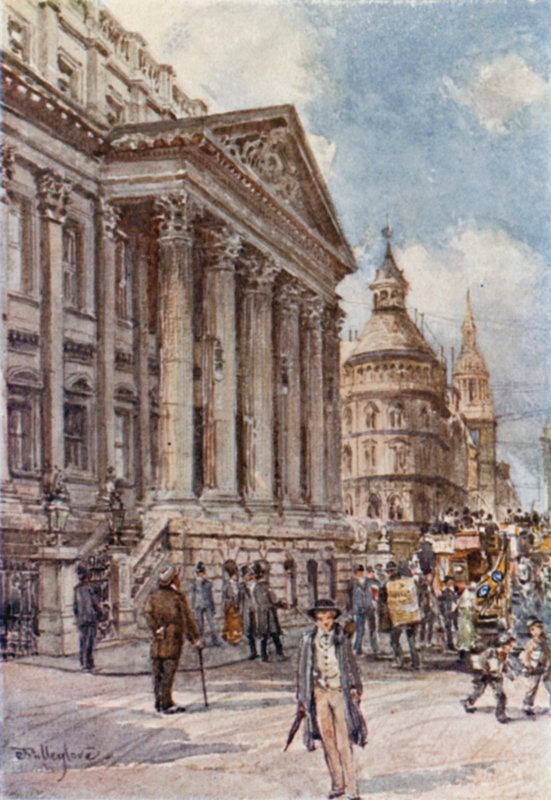 The Mansion House og Cheapside af John Fulleylove