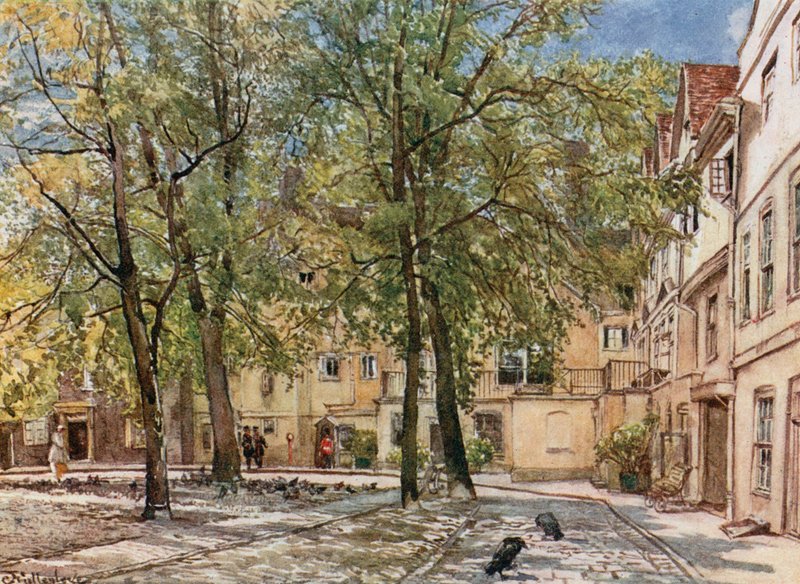 Tower Green af John Fulleylove