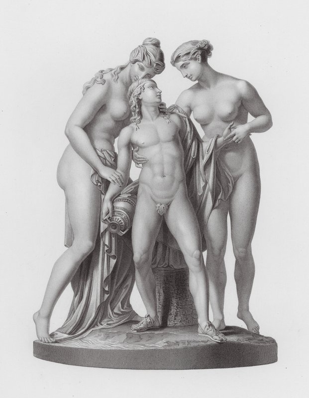 Hylas (gravering) af John Gibson