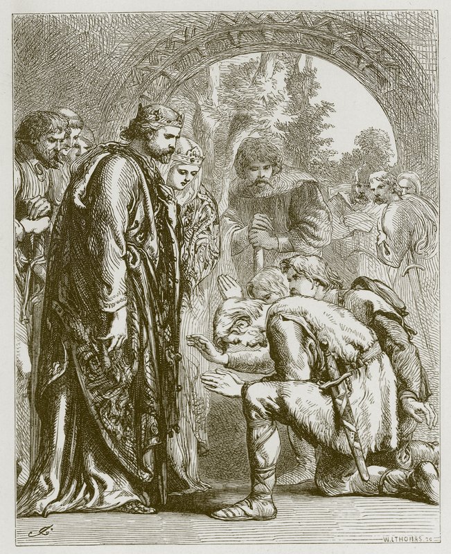Adam Bell, Clym of the Cloughe af John Gilbert