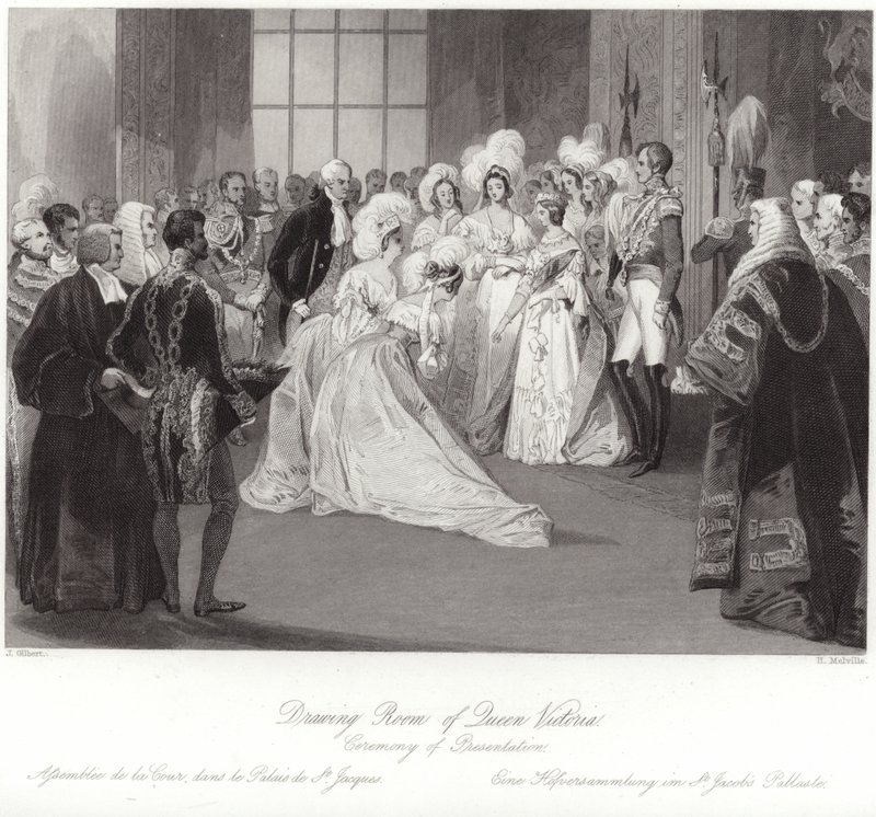Dronning Victorias tegnestue af John Gilbert