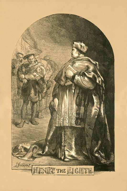 Henrik VIII af John Gilbert