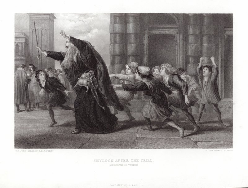 Shylock af John Gilbert