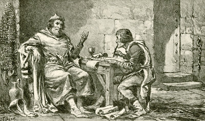 Marco Polo i fængsel af John Harris Valda