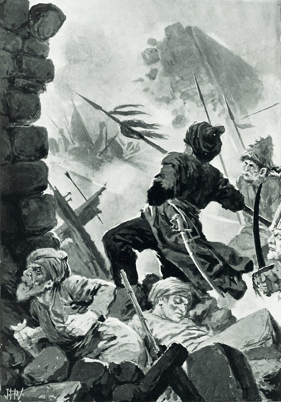 Indtagelsen af Baghdad af John Harris Valda