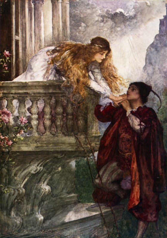 Romeo og Julie af John Henry Frederick Bacon