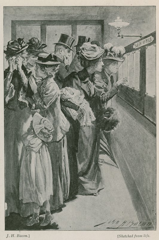 Offerlisten på Krigskontoret af John Henry Frederick Bacon