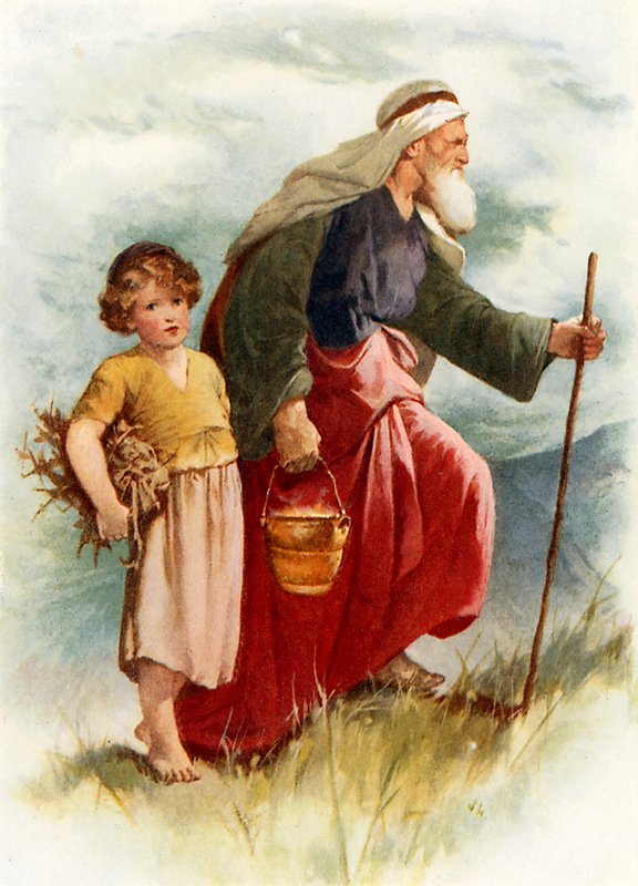 Abraham og Isak af John Lawson