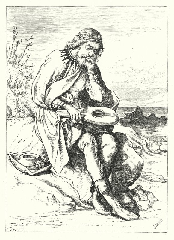 Norse Battle-Song (gravering) af John Lawson