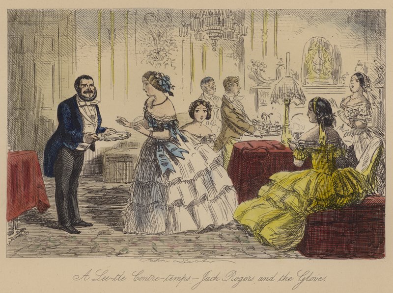 A Lee-tle Contre-temps, Jack Rogers og handsken af John Leech