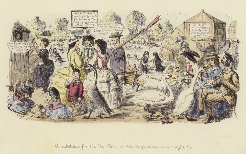 En erstatning for Sea Side, eller Serpentine som det måtte være af John Leech
