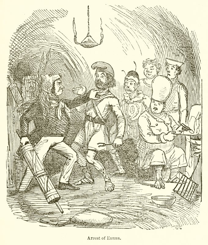 Arrestation af Eunus af John Leech
