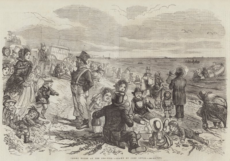 Otte timer ved havet af John Leech