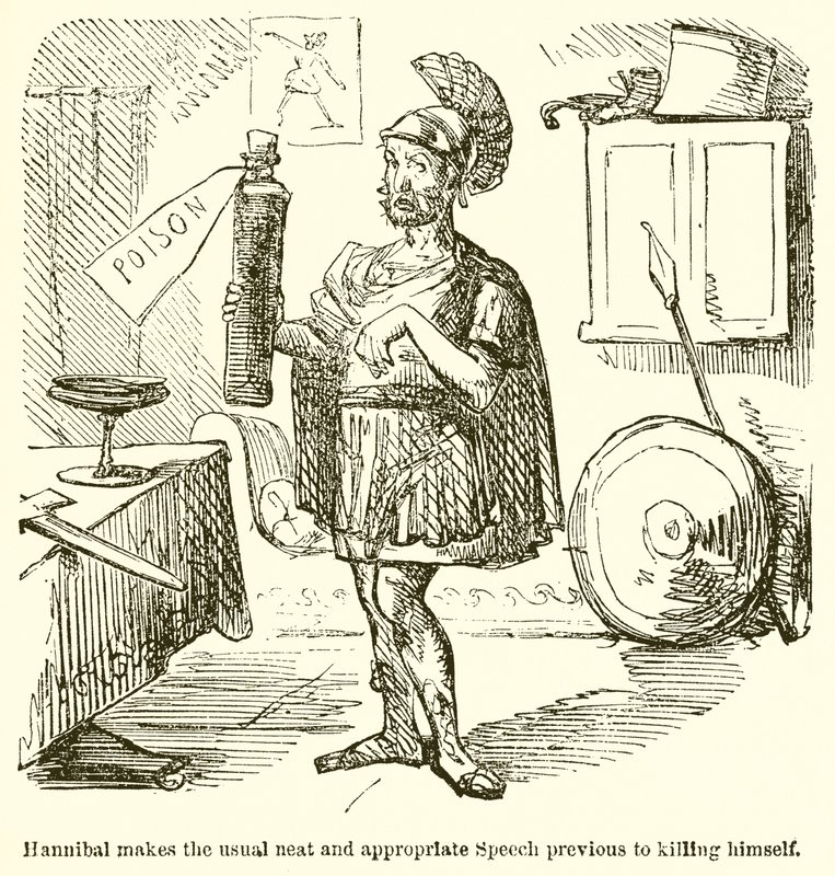 Hannibal holder den sædvanlige pæne og passende tale forud for at dræbe sig selv af John Leech