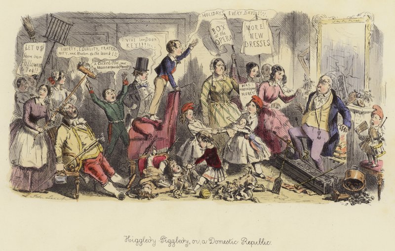 Higgledy-Piggledy, eller en indenlandsk republik af John Leech