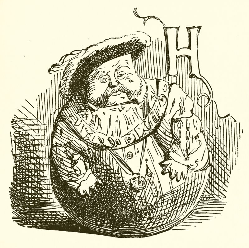 Kong Henrik VIII af John Leech