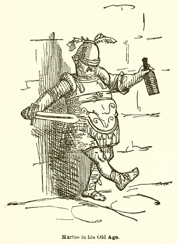 Marius i sin Alderdom af John Leech