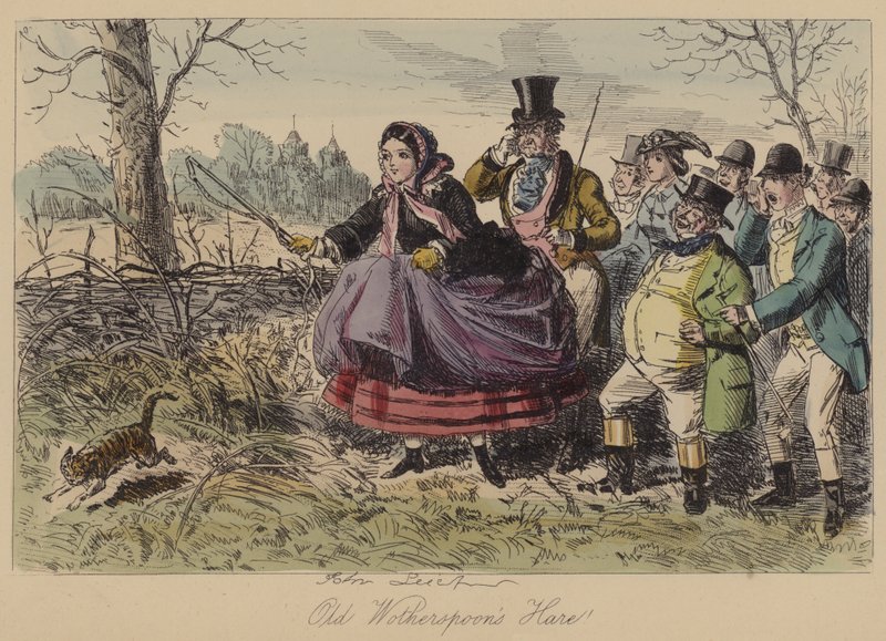 Gamle Wotherspoons Hare! af John Leech