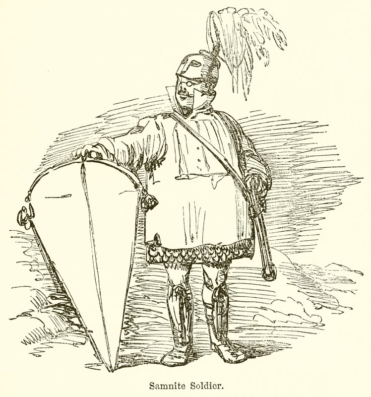 Samnitisk soldat af John Leech