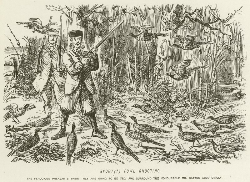 Sport Fowl Shooting af John Leech