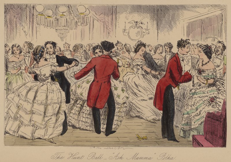 Jagtballet, Spørg Mamma Polka af John Leech
