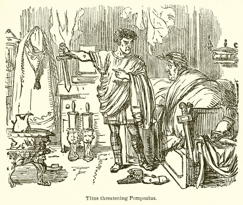 Titus truer Pomponius af John Leech