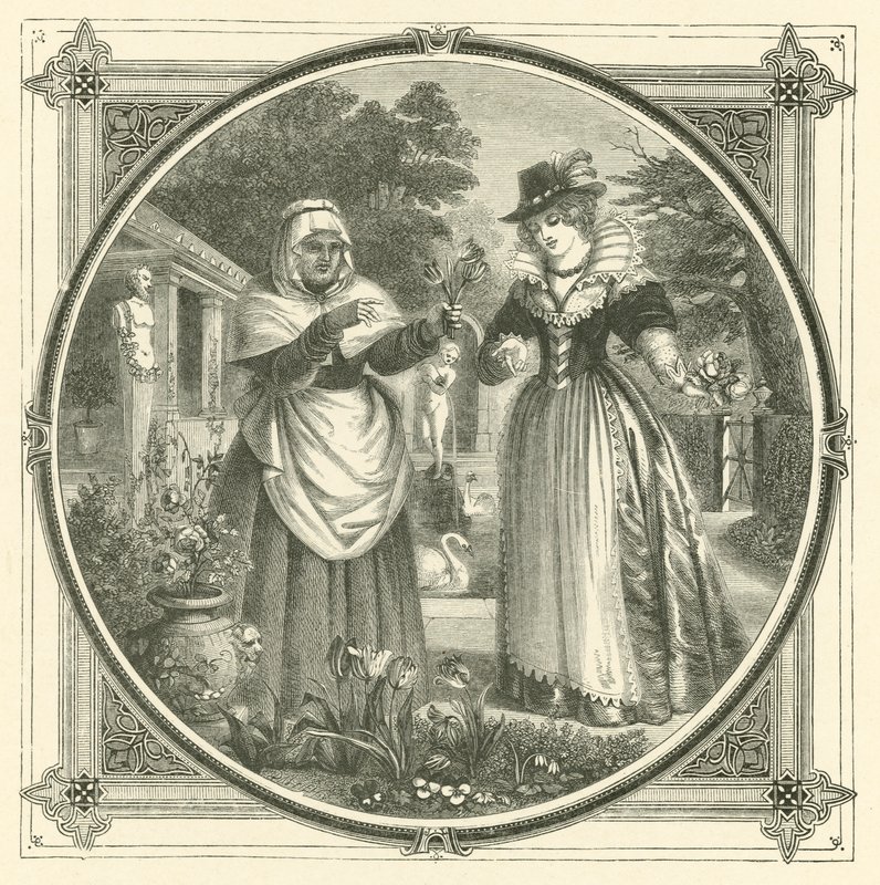 Hver blomst mister endelig sin parfume (gravering) af John Leighton
