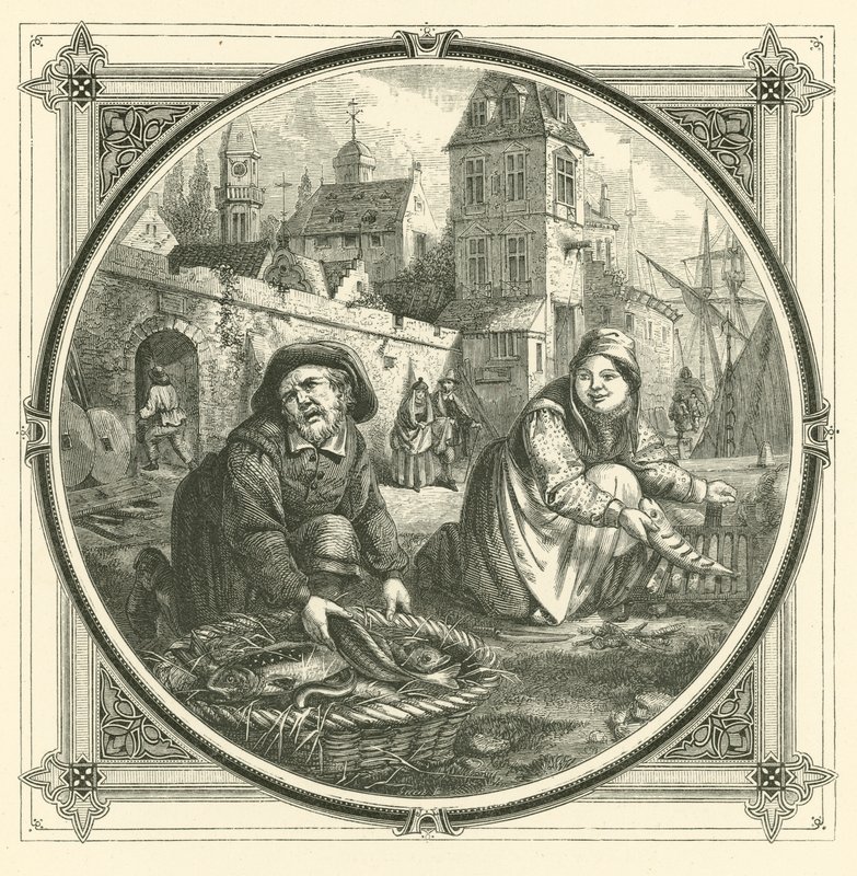 De ukyndige er såret (gravering) af John Leighton
