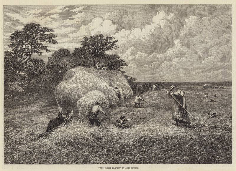 Byghøsten af John Linnell