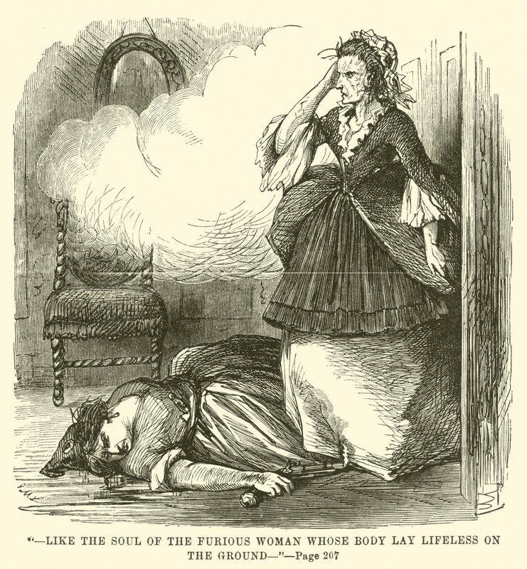 Illustration til A Tale of Two Cities af Charles Dickens af John McLenan