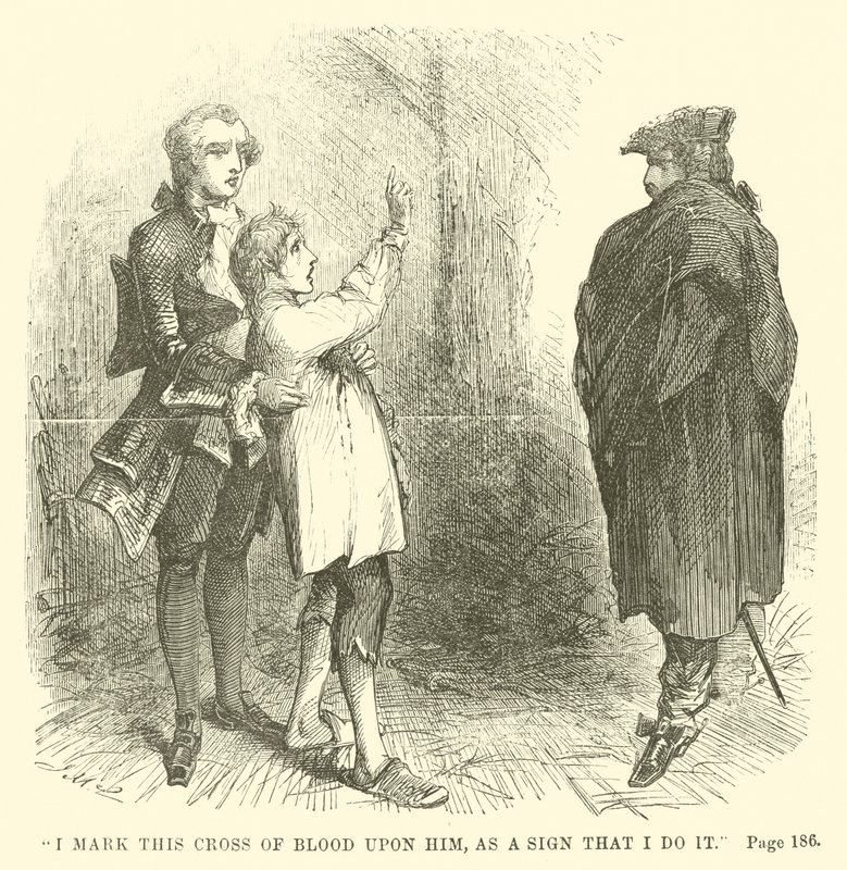 Illustration til A Tale of Two Cities af Charles Dickens af John McLenan