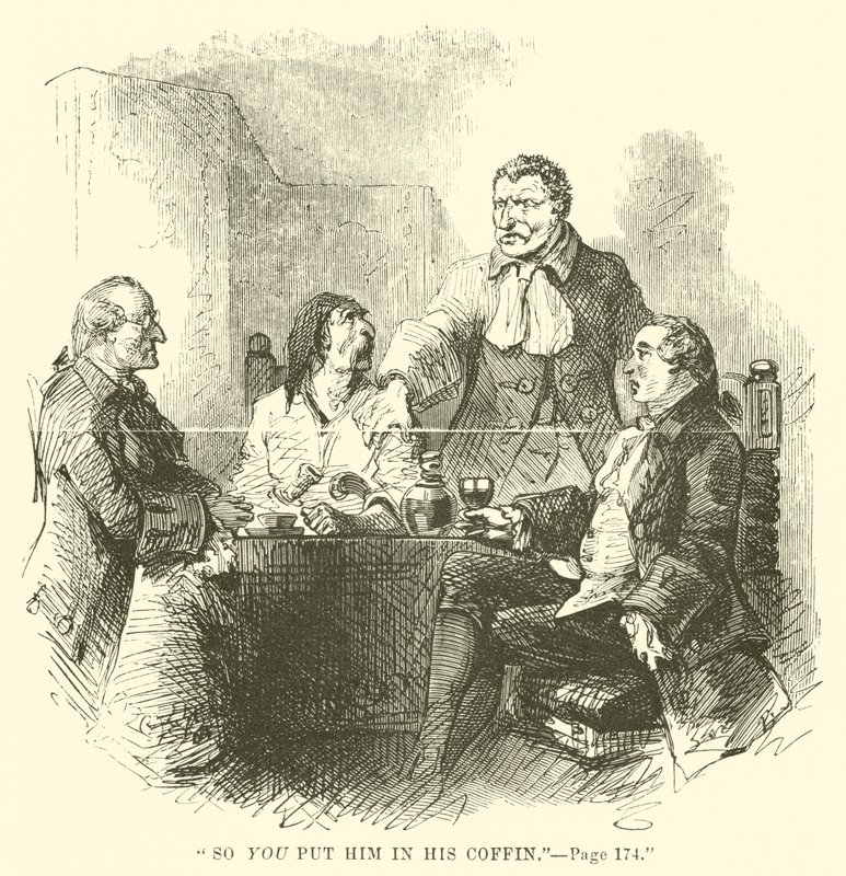 Illustration til A Tale of Two Cities af Charles Dickens af John McLenan