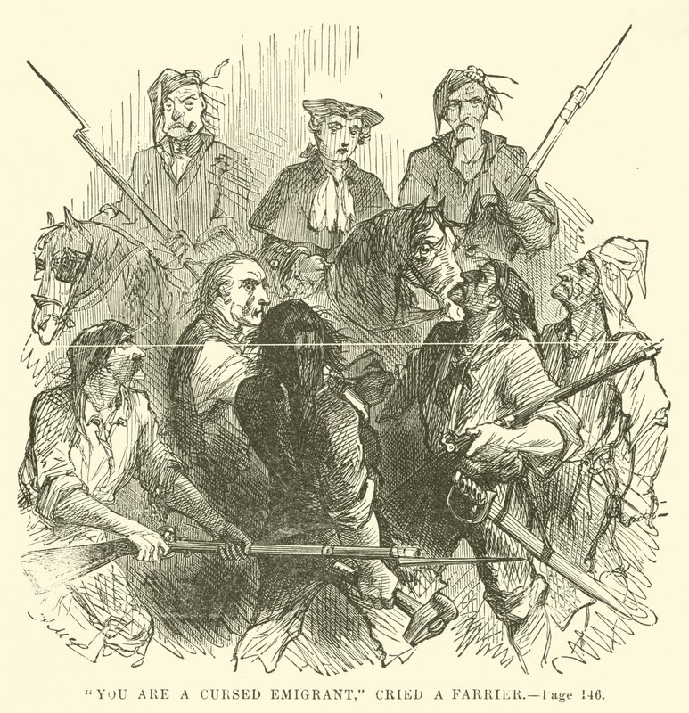 Illustration til A Tale of Two Cities af Charles Dickens af John McLenan