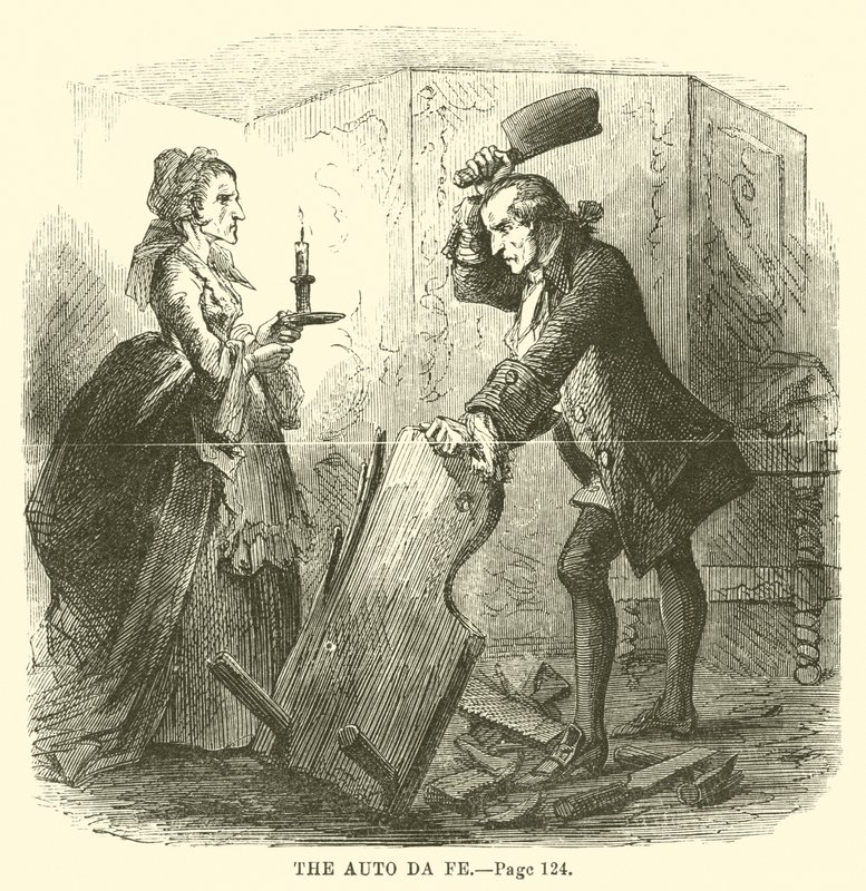 Illustration til A Tale of Two Cities af Charles Dickens af John McLenan