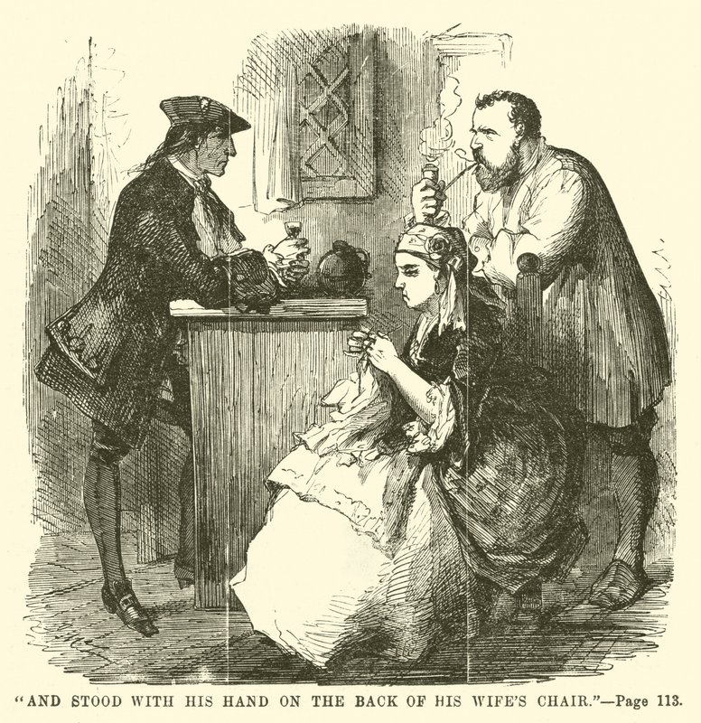 Illustration til A Tale of Two Cities af Charles Dickens af John McLenan