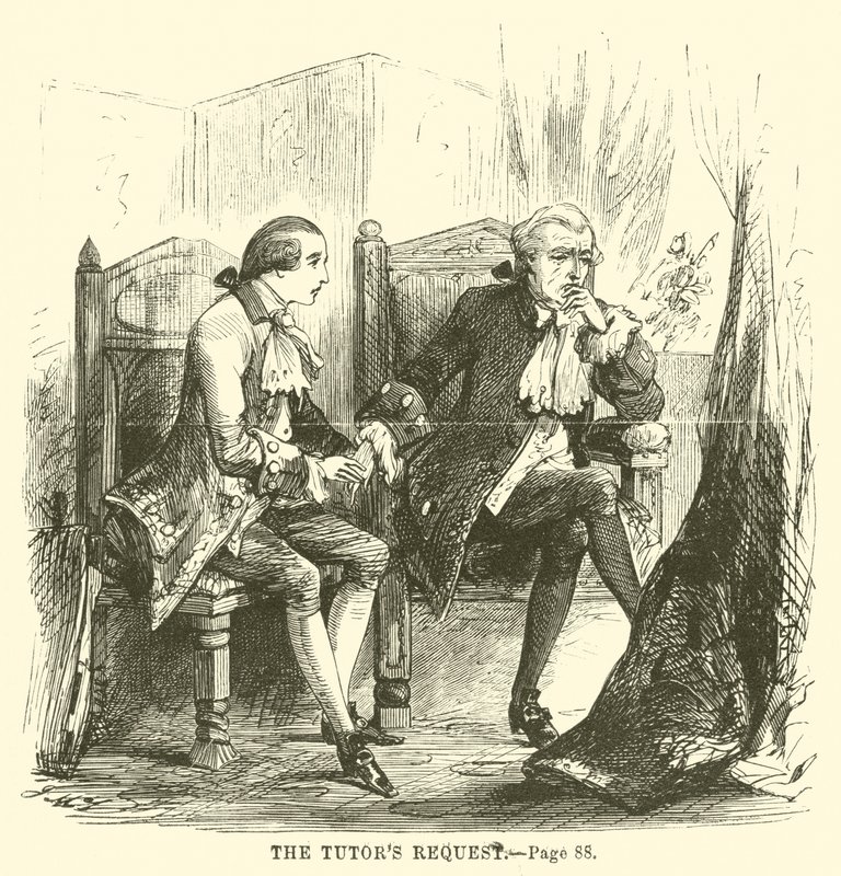 Illustration til "En fortælling om to byer" af Charles Dickens af John McLenan