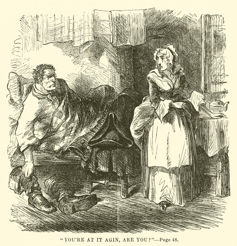Illustration til A Tale of Two Cities af Charles Dickens af John McLenan
