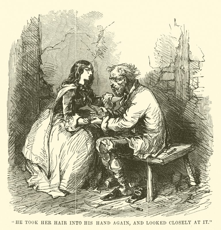 Illustration til A Tale of Two Cities af Charles Dickens af John McLenan