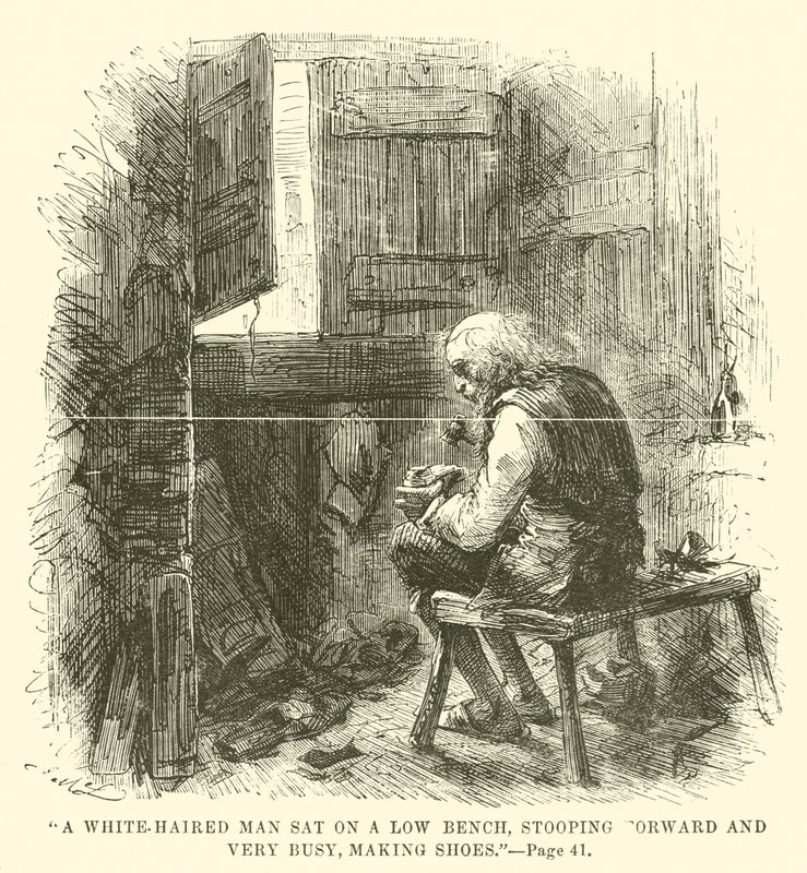 Illustration til A Tale of Two Cities af Charles Dickens af John McLenan