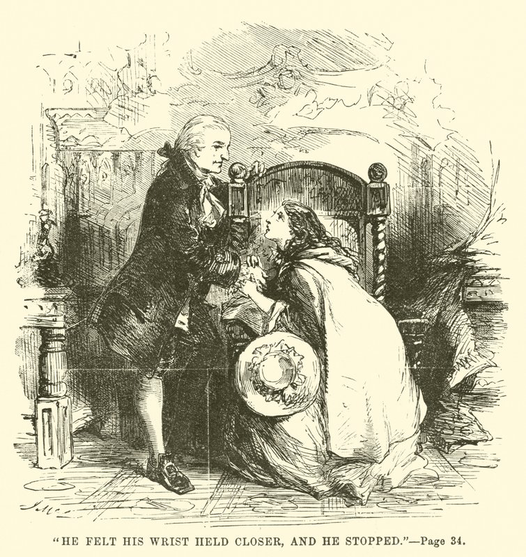 Illustration til A Tale of Two Cities af Charles Dickens af John McLenan