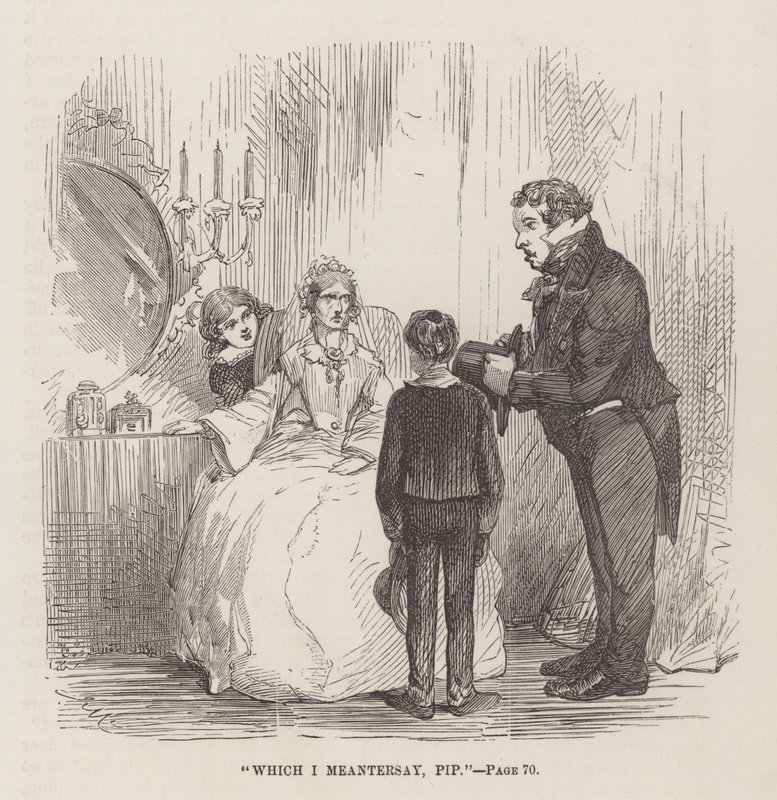 Illustration til store forventninger af John McLenan