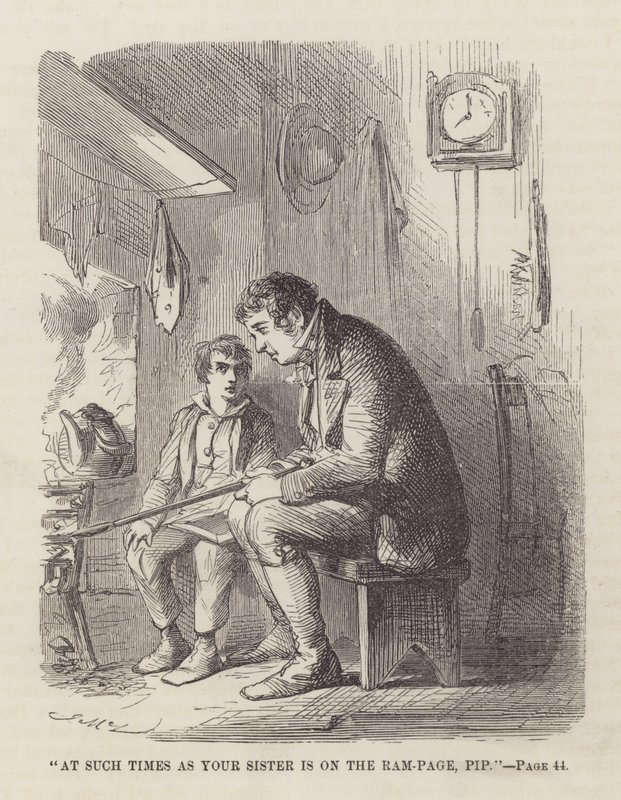 Illustration til store forventninger af John McLenan