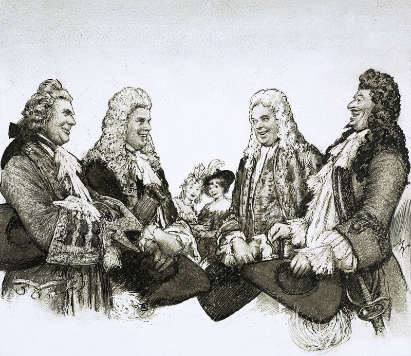 På Ludvig XIV